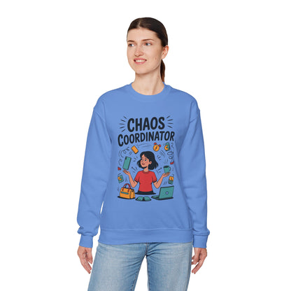 Chaos Coordinator Sweatshirt, Funny Mom Life Sweatshirt ,Gift for Busy Moms, Multitasking Mom Gift, Mom Life Sweatshirt, Mother's Day Gift