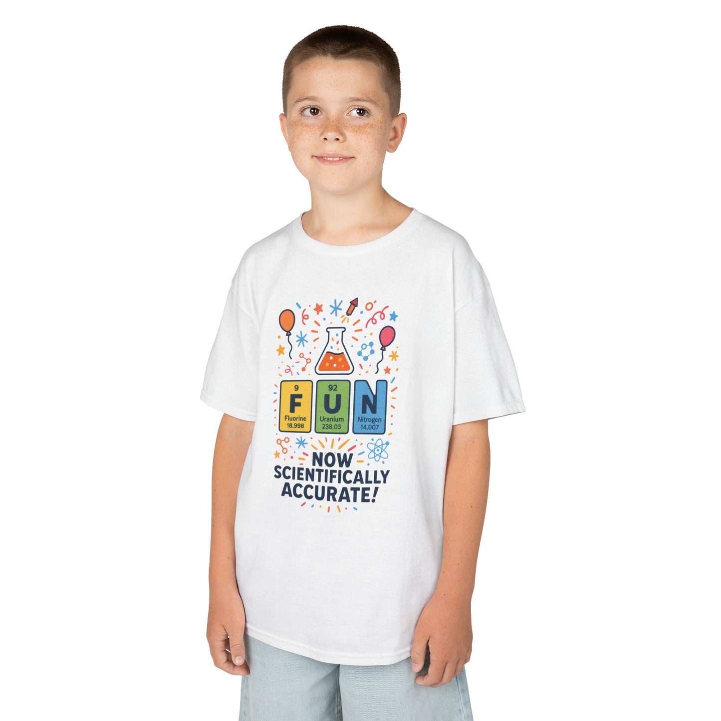 Fun Science Unisex Heavy Cotton Tee, Perfect for STEM Lovers, Gift for Science Teachers, Educational Shirt, Periodic Table Tee,Nerdy Shirt