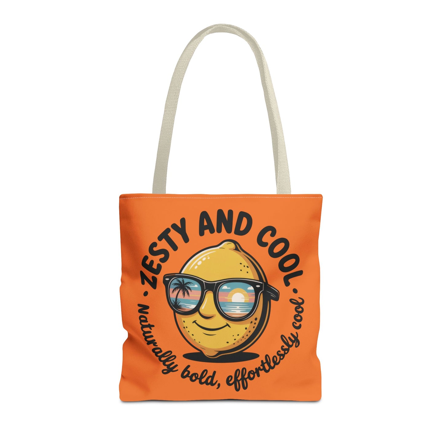 Zesty Lemon Tote Bag - Fun & Bold Carry-All for Everyday Use, Summer, Beach Days, Gifts, Eco-Friendly Shopping, Large Tote Bag