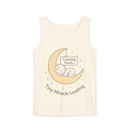 Maternity Tank Top, Coming Soon Pregnancy Announcement Top, Mom To Be Gift, Expecting Baby Reveal Tee, Baby Shower Top, Gender Reveal Top