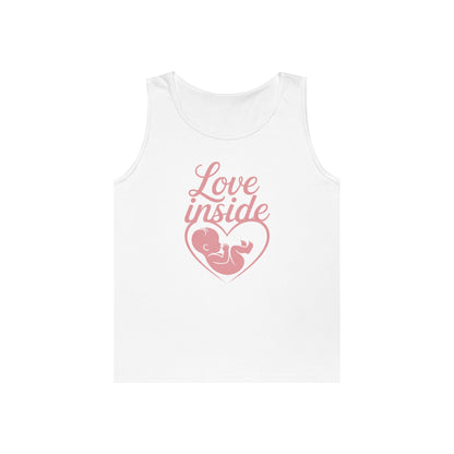 Maternity Tank Top, Pregnancy Announcement Tee, Baby Inside Mom To Be Gift, Expecting Mother Tee, Pregnancy Reveal Top, Baby Shower Top