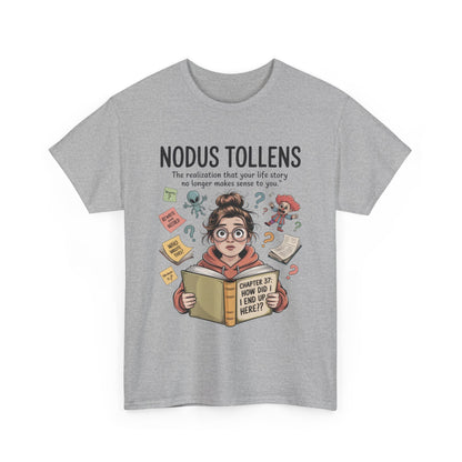 Nodus Tollens Tee, Women's Heavy Cotton Shirt, Latin Words, Moods & Modes, Self-Awareness, Personal Development