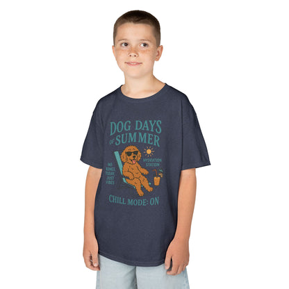 Summer Chill Kids Tee | Fun Playful T-Shirt for Boys & Girls, Perfect for Summer Days, Beach Outings, Gifts, Casual Wear