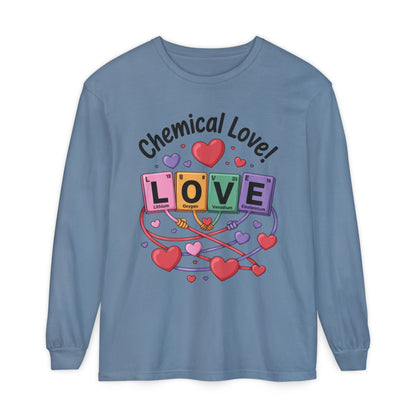 Chemical Love Long Sleeve T-Shirt Women's, Perfect Gift for Science Lovers, Valentine's Day, Chemistry Enthusiasts, Casual Wear, Cute [...]