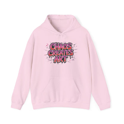 Women's Heavy Blend™ Hooded Sweatshirt, Chaos Creates Art Graffiti Hoodie Women's Streetwear