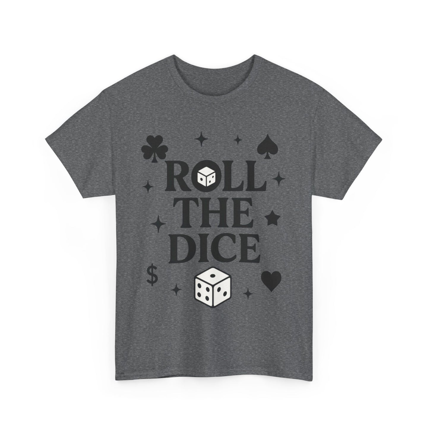Fun Dice & Card Games Unisex Tee, Perfect for Game Nights, Gifts for Gamers, Poker Events, Gambling Shirt, Casino Wear, Poker T-Shirt