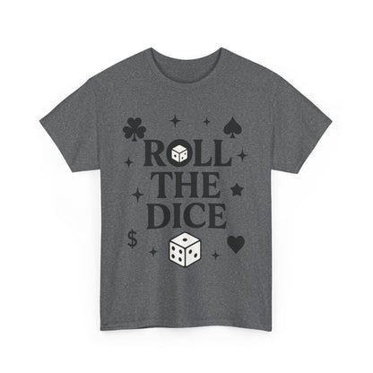 Fun Dice & Card Games Unisex Tee, Perfect for Game Nights, Gifts for Gamers, Poker Events, Gambling Shirt, Casino Wear, Poker T-Shirt