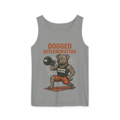 Funny Gym Dog Tank Top for Men, Workout Bulldog Graphic Tee, Fitness Motivation Shirt, Dog Lover Gift, Gym Wear, Fitness Tank Top
