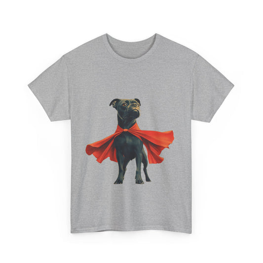Superhero Dog Tee - Playful Pet Shirt, Gift for Dog Lovers, Fun Casual Wear, Perfect for Birthdays