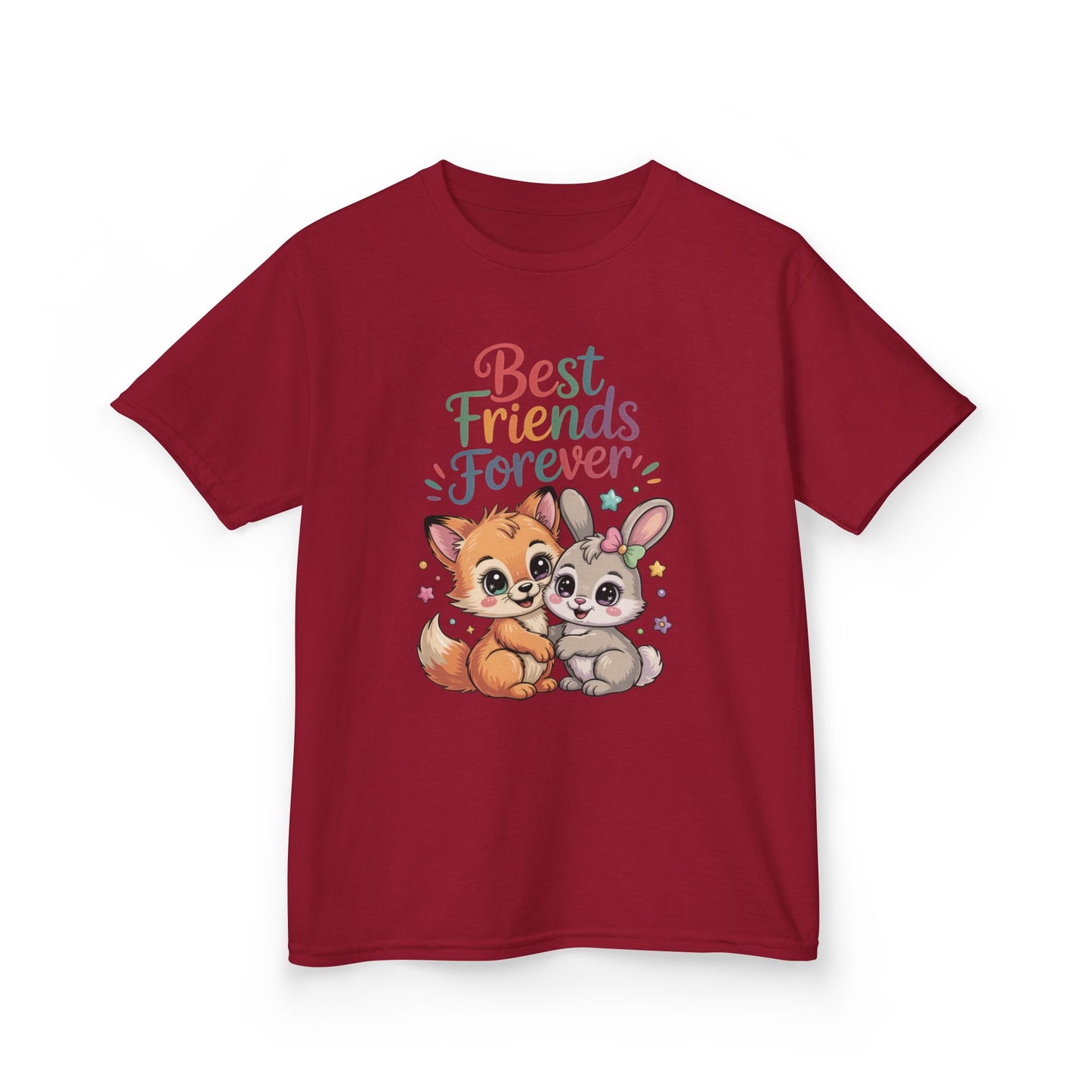 Kids Animal Friends Tee - Best Friends Forever Shirt, Gift for Kids, Toddler T-Shirt, Cute Animal Design, Birthday Gift, Summer Wear