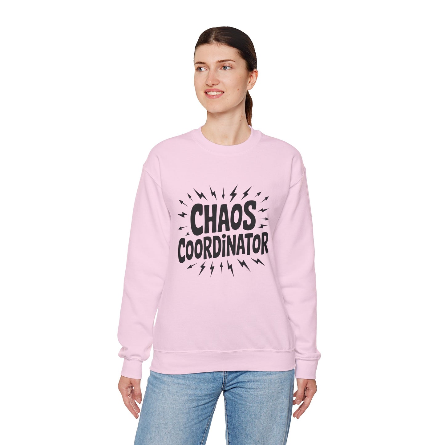 Chaos Coordinator Sweatshirt, Funny Gift for Moms, Mother's Day Gift, TeacherSweatshirt, Casual Graphic Tee, Women's Gift Idea