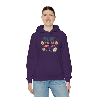 Strategic Humor Hoodie, Unisex Sweatshirt, Gift for Strategists, Funny Hoodie, Planner Gift, Cozy Stylish Sweatshirt, Relaxed Fit Hoody