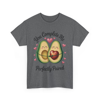 Cute Avocado Love Womens Tee, Perfect for Couples, Valentine's Day Gift, Relationship Shirt, Avocado Lover Apparel
