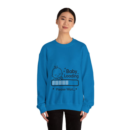 Baby Loading Maternity Sweatshirt, Pregnancy Announcement Shirt, Mom To Be Gift, Expecting Baby Gift, Pregnancy Reveal Top, Baby Shower Gift