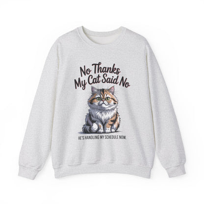 Funny Cat Crewneck Sweatshirt - Ideal Gift for Cat Lovers, Cozy Animal Sweater, Novelty Pet Lover Gift, Cute Cat-Themed Apparel, [...]