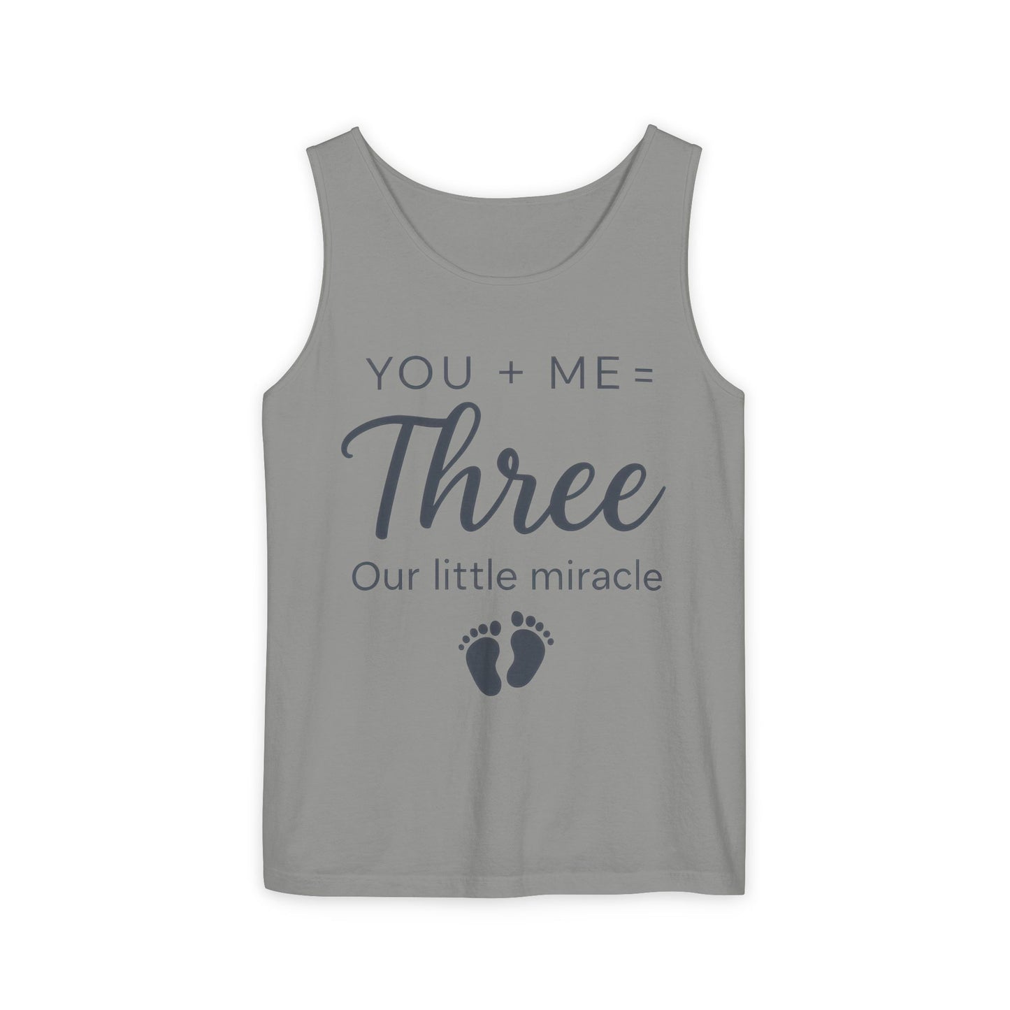 Maternity Tank Top, Cute Pregnancy Announcement Tank, Our Little Miracle Expecting Mom Gift, Baby Reveal Tee, Baby Showers Gift