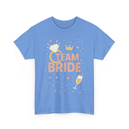 Team Bride T-Shirt, Bachelorette Party Tee, Bridesmaid Wedding Tee, Hen Party Matching Shirts, Bridal Shower,  Bridesmaids Gift