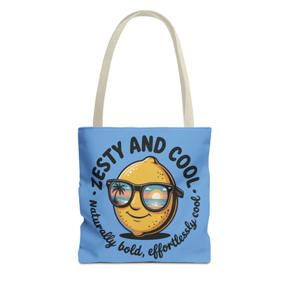 Zesty Lemon Tote Bag - Fun & Bold Carry-All for Everyday Use, Summer, Beach Days, Gifts, Eco-Friendly Shopping, Large Tote Bag