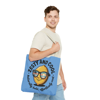 Zesty Lemon Tote Bag - Fun & Bold Carry-All for Everyday Use, Summer, Beach Days, Gifts, Eco-Friendly Shopping, Large Tote Bag