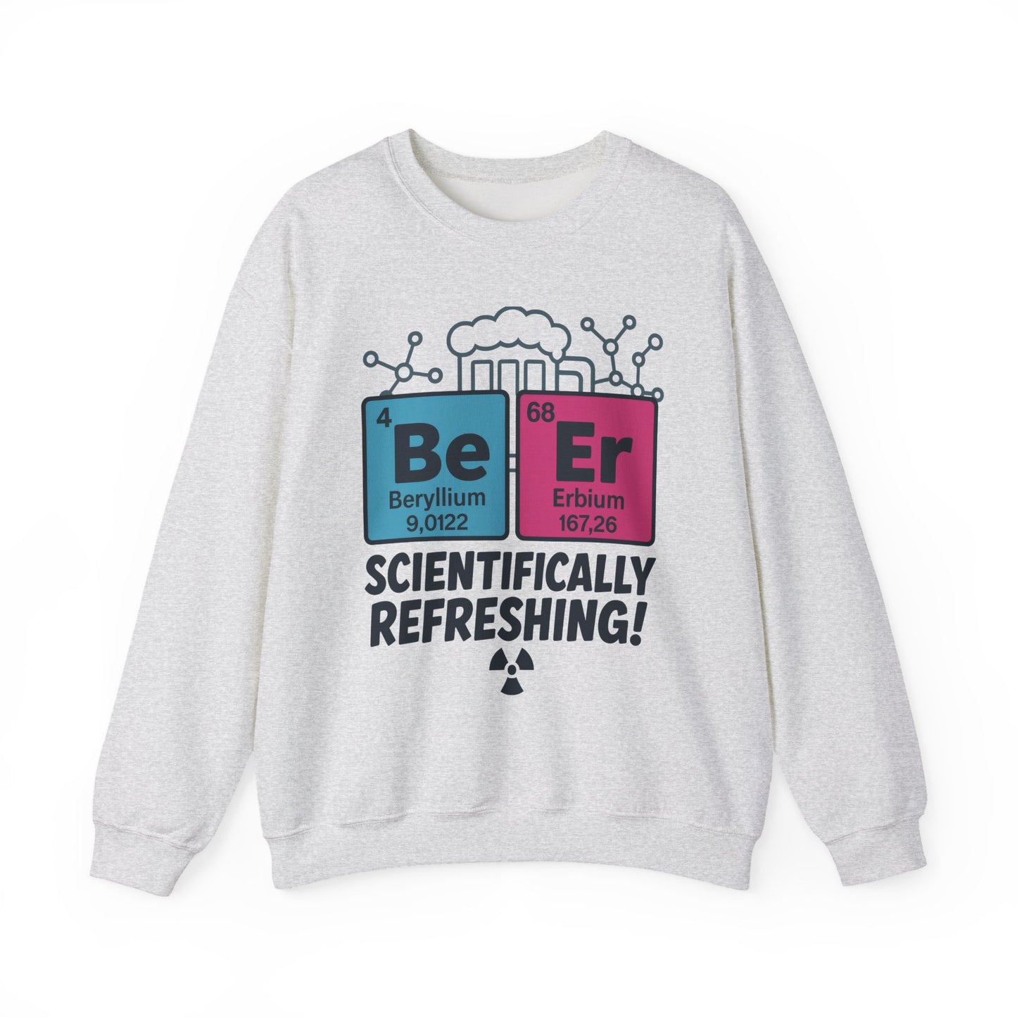 Scientifically Refreshing Beer Mens Sweatshirt, Gift for Beer Lovers, Science-Inspired Apparel, Perfect for Parties and Gatherings