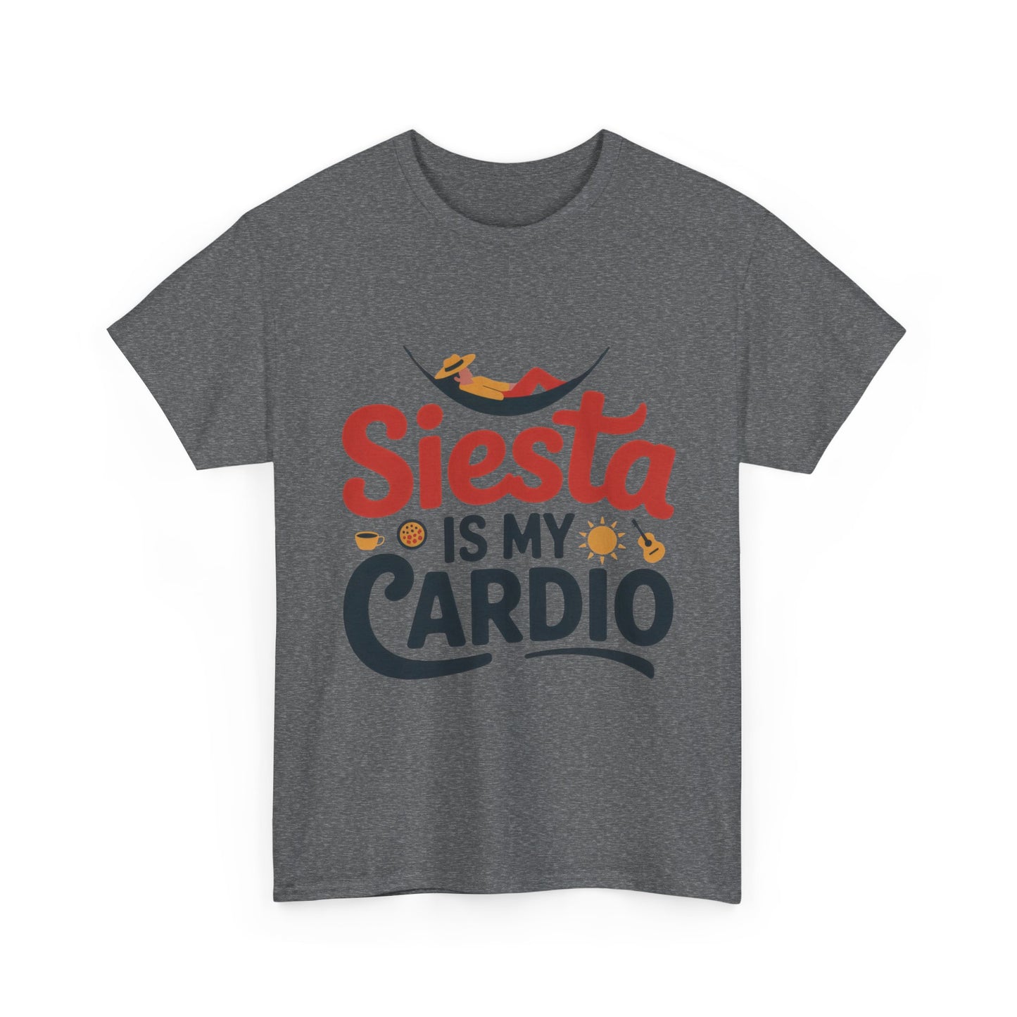 Siesta Is My Cardio Funny Mens T-Shirt Spain Humor Tee, Siesta Shirt, Siesta Culture Gift