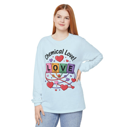 Chemical Love Long Sleeve T-Shirt Women's, Perfect Gift for Science Lovers, Valentine's Day, Chemistry Enthusiasts, Casual Wear, Cute [...]