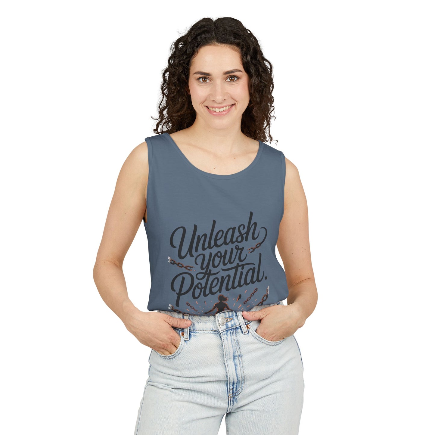 Unleash Your Potential Womens Tank Top, Motivational Athletic Gear, Womens Workout Clothing, Inspirational Summer Outfit, Fitness Gift, [...]