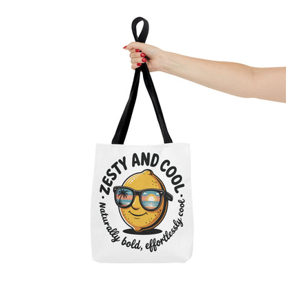 Zesty Lemon Tote Bag - Fun & Bold Carry-All for Everyday Use, Summer, Beach Days, Gifts, Eco-Friendly Shopping, Large Tote Bag