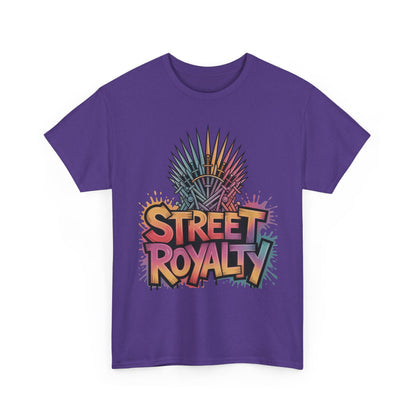 Street Royalty Women's T-Shirt, Graffiti Crown Graphic Tee, Urban Streetwear Top for Trendy Skater Girls