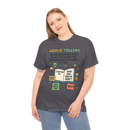 Nodus Tollens Women's Tee, Latin Words, Moods & Modes, Self-Awareness, Personal Development, Funny Existential Graphic Tee, Book Lover Gift