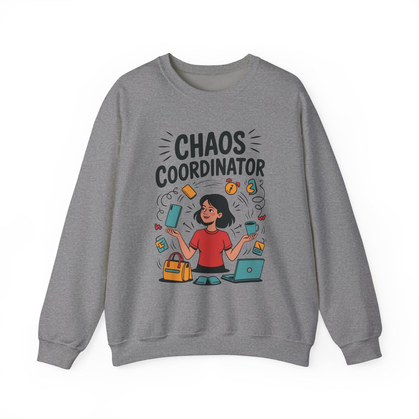 Chaos Coordinator Sweatshirt, Funny Mom Life Sweatshirt ,Gift for Busy Moms, Multitasking Mom Gift, Mom Life Sweatshirt, Mother's Day Gift