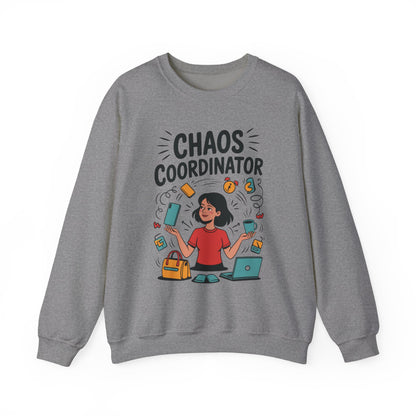 Chaos Coordinator Sweatshirt, Funny Mom Life Sweatshirt ,Gift for Busy Moms, Multitasking Mom Gift, Mom Life Sweatshirt, Mother's Day Gift