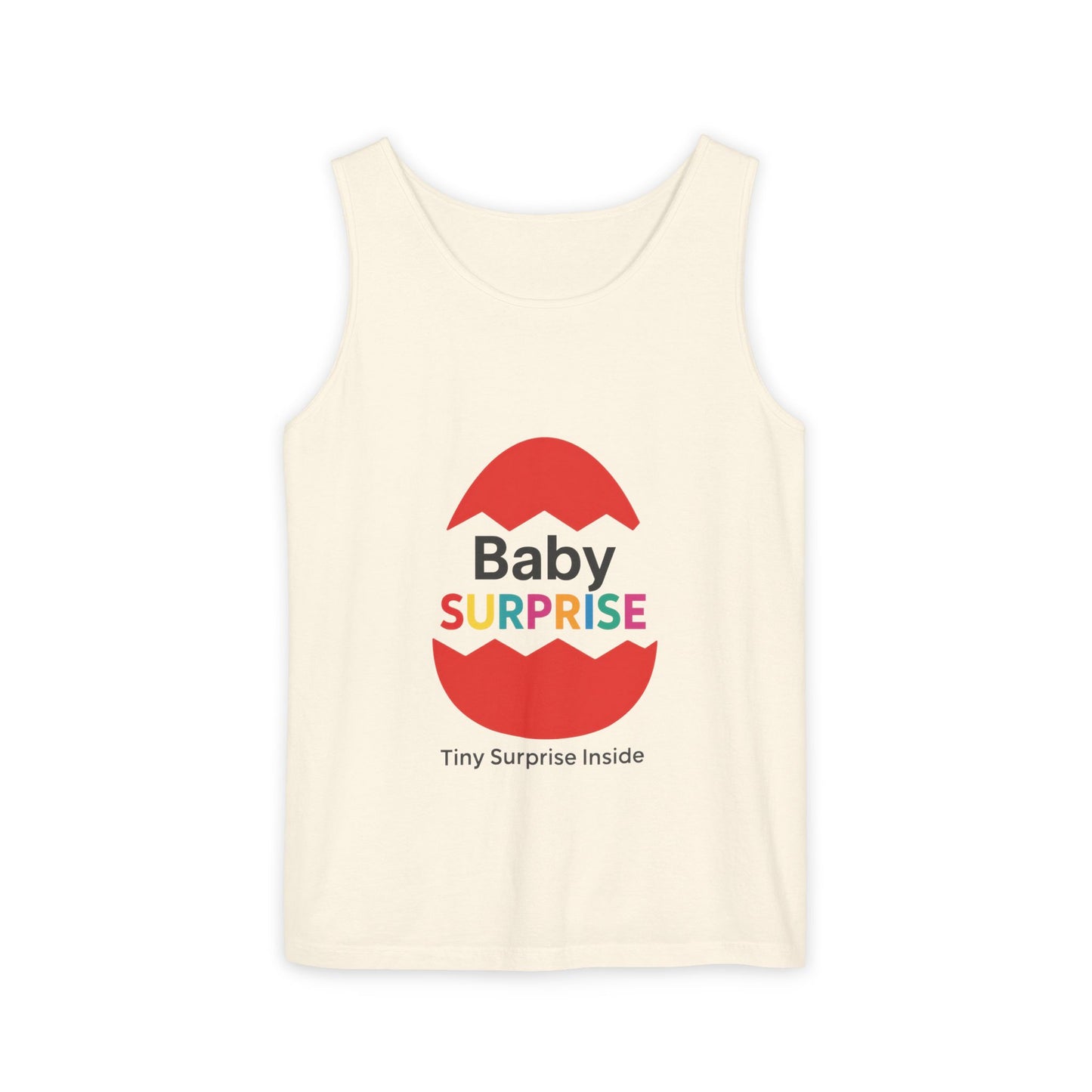 Baby Surprise Maternity Tank Top, Pregnancy Announcement Tank, Mom To Be Gift, Expecting Baby Reveal Top, Baby Shower Gift,Gender Reveal Tee
