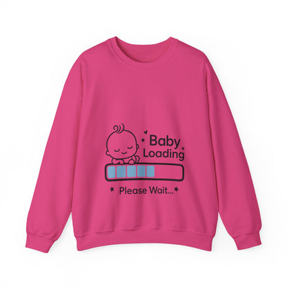 Baby Loading Maternity Sweatshirt, Pregnancy Announcement Shirt, Mom To Be Gift, Expecting Baby Gift, Pregnancy Reveal Top, Baby Shower Gift