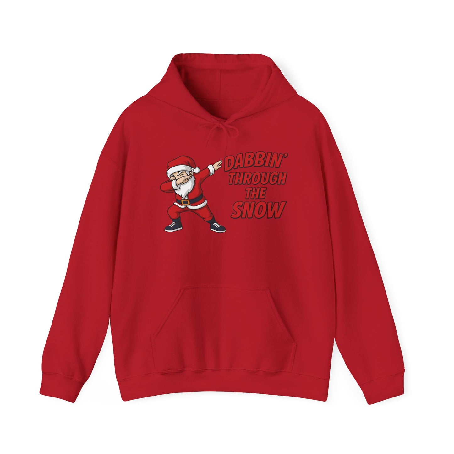 Dabbin Santa Men's Christmas Hoodie, Funny Holiday Sweatshirt