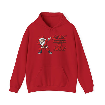 Dabbin Santa Men's Christmas Hoodie, Funny Holiday Sweatshirt