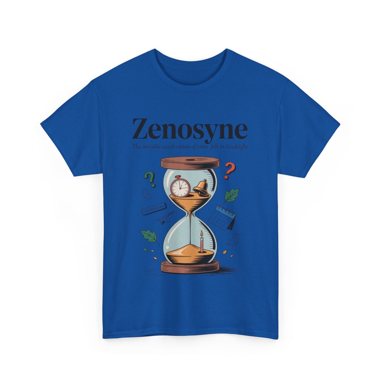 Zenosyne Unisex Heavy Cotton Tee, Aesthetic Word Tee, existential tee, Emotional Word Tee, Moody Graphic Tee, Philosophical Tee