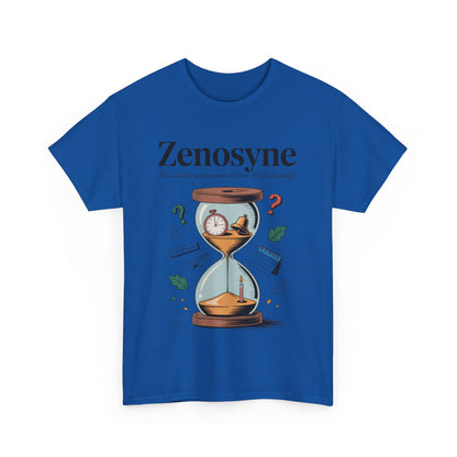 Zenosyne Unisex Heavy Cotton Tee, Aesthetic Word Tee, existential tee, Emotional Word Tee, Moody Graphic Tee, Philosophical Tee