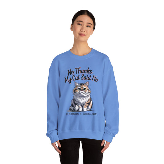 Funny Cat Crewneck Sweatshirt - Ideal Gift for Cat Lovers, Cozy Animal Sweater, Novelty Pet Lover Gift, Cute Cat-Themed Apparel, [...]