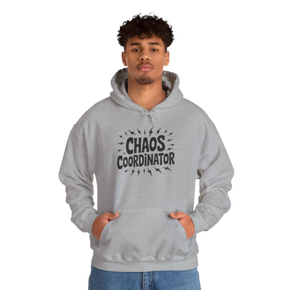 Chaos Coordinator Hoodie, Funny Sweatshirt, Gift for Men, Unisex Pullover, Cozy Winter Clothing, Humor Apparel, Relaxed Fit