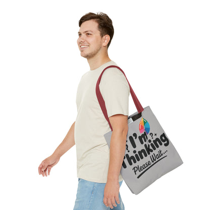Whimsical Thinking Tote Bag, Funny Gift, Carry-All for Daily Use, Ideal for Birthdays and Graduations, Work or School Tote for Women and Men
