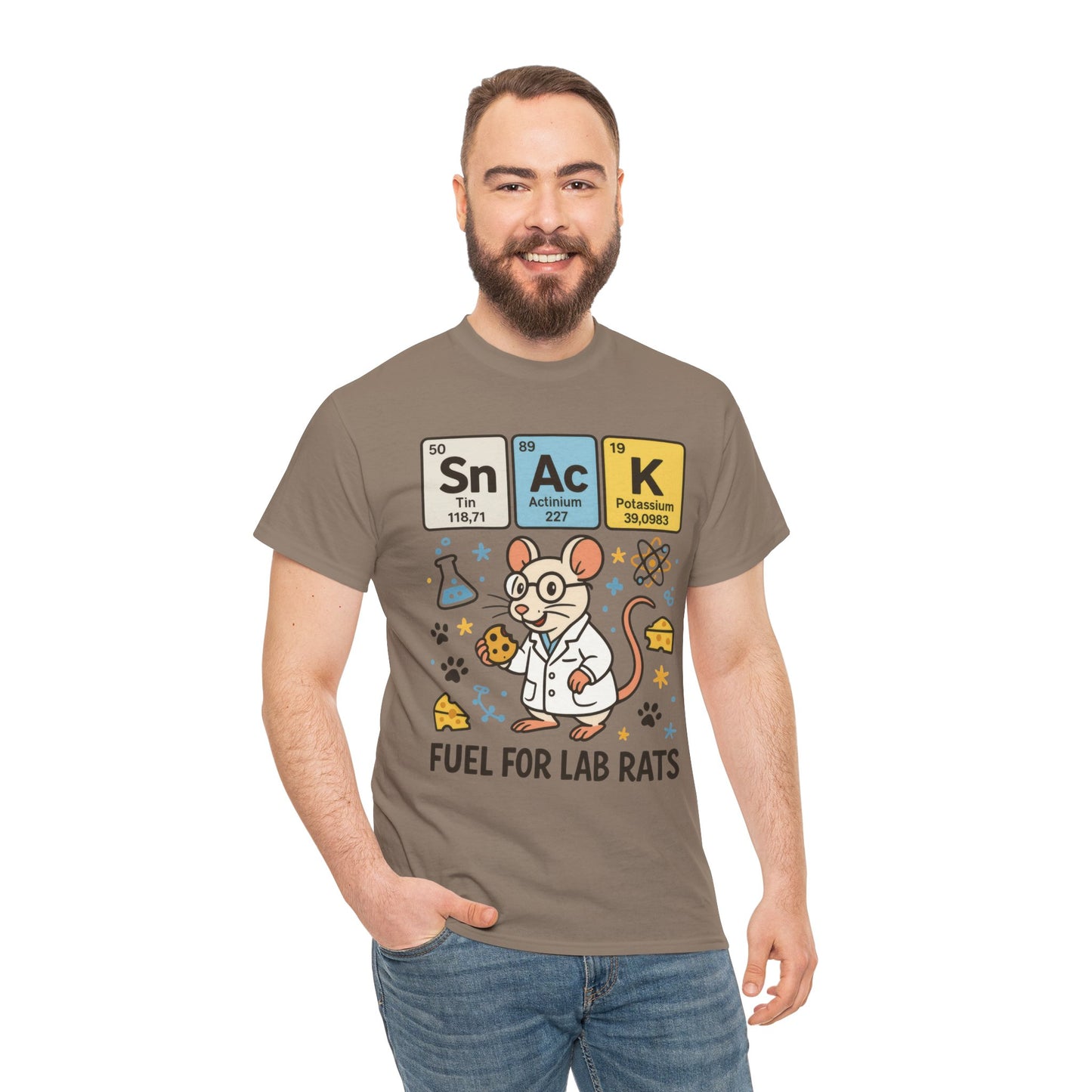 Funny Mens Science T-Shirt, Periodic Table Tee, Chemistry Humor Gift for Him, Gift for Lab Workers, Gifts for STEM Lovers, Quirky Science