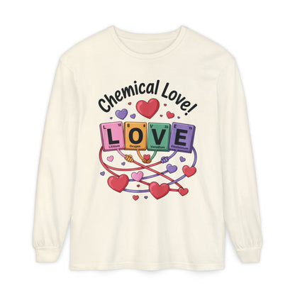 Chemical Love Long Sleeve T-Shirt Women's, Perfect Gift for Science Lovers, Valentine's Day, Chemistry Enthusiasts, Casual Wear, Cute [...]