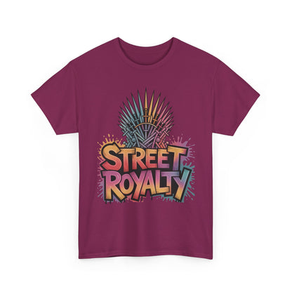 Street Royalty Women's T-Shirt, Graffiti Crown Graphic Tee, Urban Streetwear Top for Trendy Skater Girls