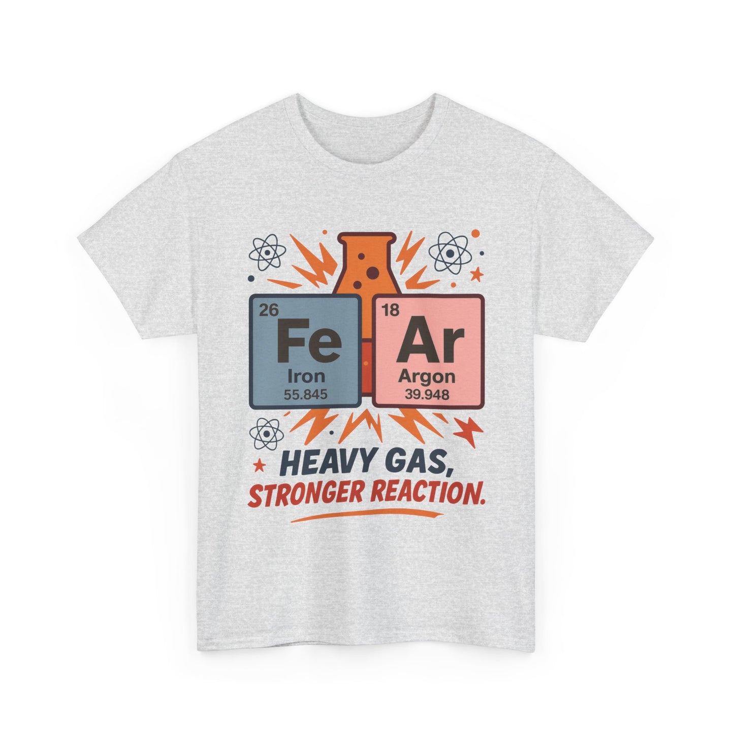 Funny Womens Science T-Shirt, FeAr Element Shirt, Chemistry Tee, Gift for Chemistry Lovers, Elements Table Humorous