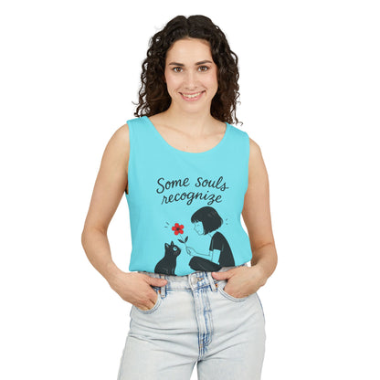 Cat Lover's Womens Tank Top, Perfect for Pet Lovers, Gift for Birthdays, Relaxation Wear, Cute Cat Lovers Womens Tee,