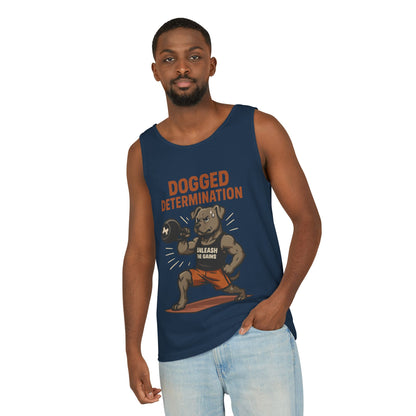 Funny Gym Dog Tank Top for Men, Workout Bulldog Graphic Tee, Fitness Motivation Shirt, Dog Lover Gift, Gym Wear, Fitness Tank Top