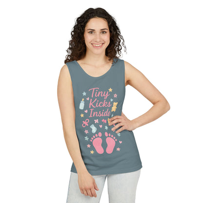 Maternity Tank Top Pregnancy Announcement Shirt, Cute Mom To Be Gift, Expecting Baby Gift, Pregnancy Reveal Top, Baby Shower Shirt