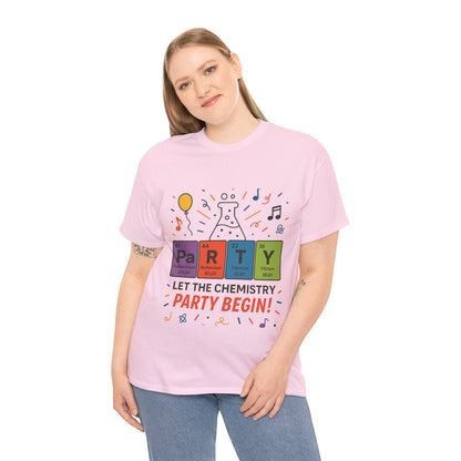 Funny Chemistry Party T-Shirt, Periodic Table PaRTY Tee, Unisex Science Humor Shirt, Gift for Chemistry Teacher,Science Tee, Nerdy Pun Shirt
