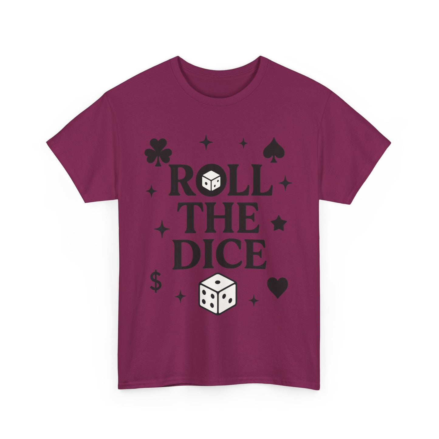 Fun Dice & Card Games Unisex Tee, Perfect for Game Nights, Gifts for Gamers, Poker Events, Gambling Shirt, Casino Wear, Poker T-Shirt